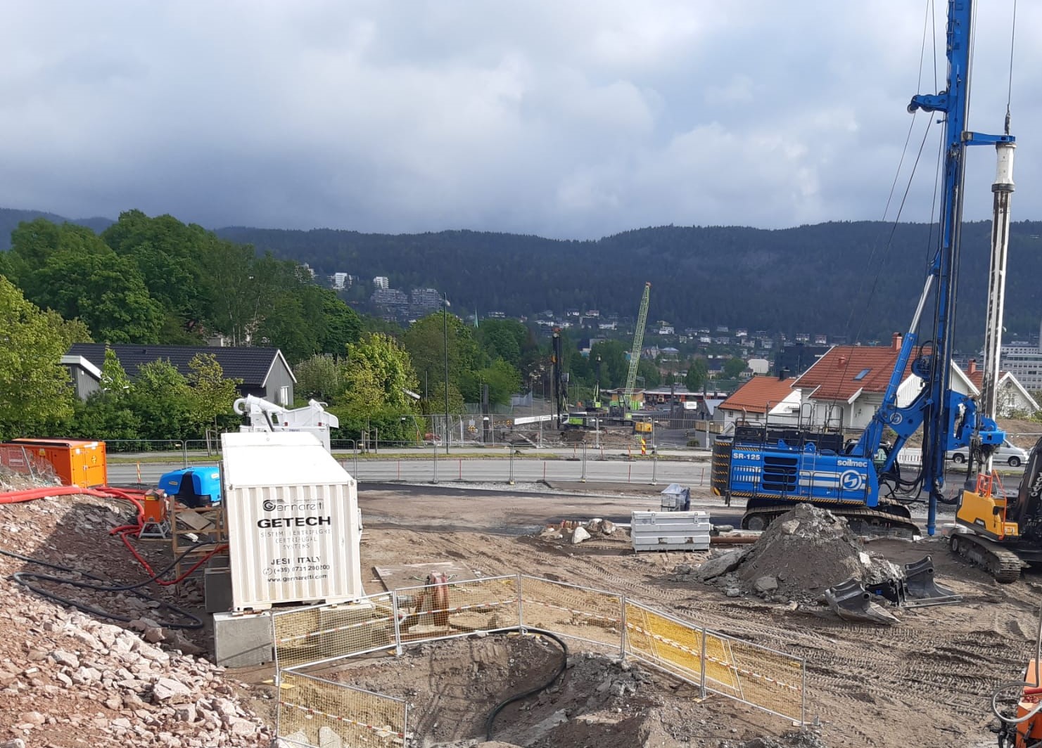 Lavori di contenimento e di miglioramento del suolo del tunnel Drammen | Trevi 3
